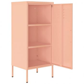 Lagerschrank Rosa 42,5x35x101,5 cm Stahl