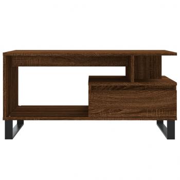 Couchtisch Braun Eichen-Optik 90x49x45 cm Holzwerkstoff