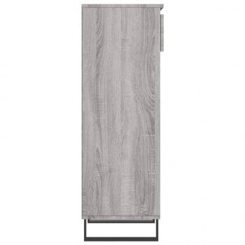 Schuhschrank Grau Sonoma 40x36x105 cm Holzwerkstoff