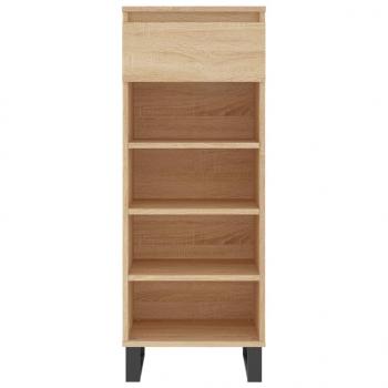 Schuhschrank Sonoma-Eiche 40x36x105 cm Holzwerkstoff