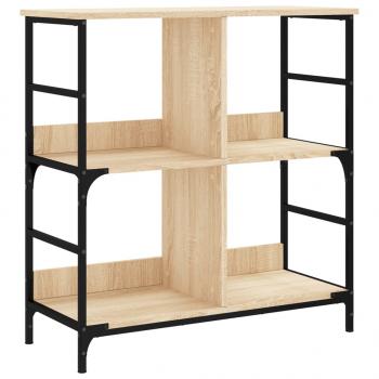 Bücherregal Sonoma-Eiche 78,5x33x82 cm Holzwerkstoff