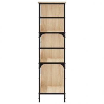 Bücherregal Sonoma-Eiche 78,5x33x117,5 cm Holzwerkstoff