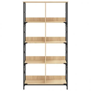 Bücherregal Sonoma-Eiche 78,5x33x153 cm Holzwerkstoff