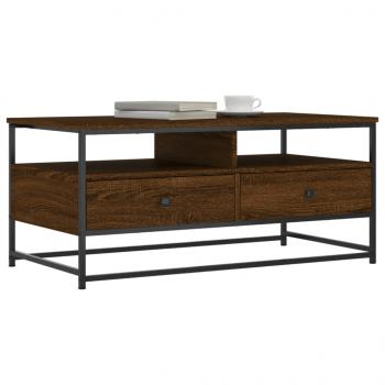 Couchtisch Braun Eichen-Optik 100x51x45 cm Holzwerkstoff