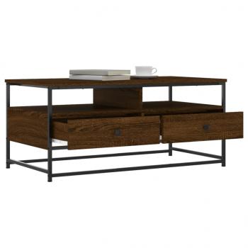 Couchtisch Braun Eichen-Optik 100x51x45 cm Holzwerkstoff