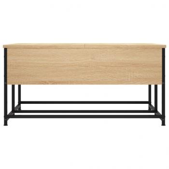 Couchtisch Sonoma-Eiche 80x80x40 cm Holzwerkstoff