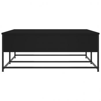 Couchtisch Schwarz 100x99x40 cm Holzwerkstoff