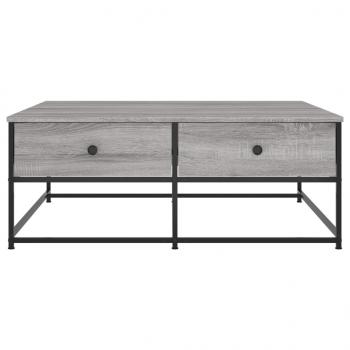 Couchtisch Grau Sonoma 100x99x40 cm Holzwerkstoff