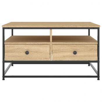 Couchtisch Sonoma-Eiche 80x80x45 cm Holzwerkstoff