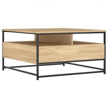 Couchtisch Sonoma-Eiche 80x80x45 cm Holzwerkstoff