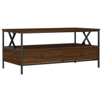 Couchtisch Braun Eichen-Optik 100x51x45 cm Holzwerkstoff