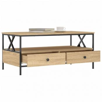 Couchtisch Sonoma-Eiche 100x51x45 cm Holzwerkstoff