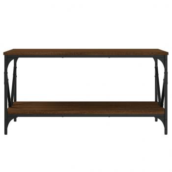 Couchtisch Braun Eichen-Optik 90x50x45 cm Holzwerkstoff