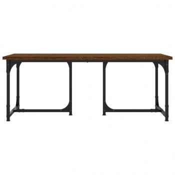 Couchtisch Braun Eichen-Optik 90x50x35 cm Holzwerkstoff