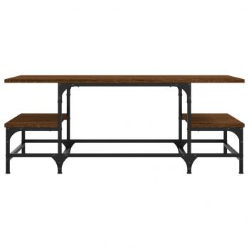 Couchtisch Braun Eichen-Optik 100x50,5x40 cm Holzwerkstoff