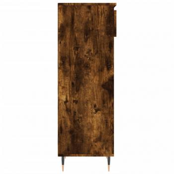 Schuhschrank Räuchereiche 40x36x105 cm Holzwerkstoff