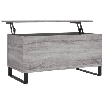 Couchtisch Grau Sonoma 90x44,5x45 cm Holzwerkstoff