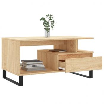 Couchtisch Sonoma-Eiche 90x49x45 cm Holzwerkstoff