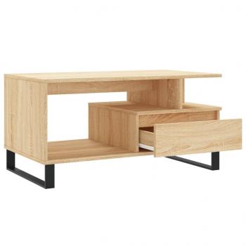 Couchtisch Sonoma-Eiche 90x49x45 cm Holzwerkstoff