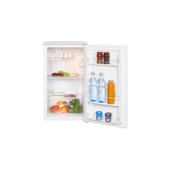 Exquisit KS116-V-041E Standkühlschrank, 48 cm breit, 88L, Gemüseschublade, Temperatureinstellung, weiß