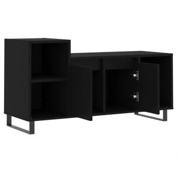 TV-Schrank Schwarz 100x35x55 cm Holzwerkstoff