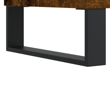 Schuhschrank Räuchereiche 40x36x105 cm Holzwerkstoff