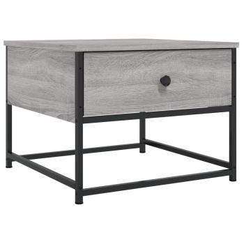 Couchtisch Grau Sonoma 51x51x40 cm Holzwerkstoff