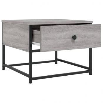 Couchtisch Grau Sonoma 51x51x40 cm Holzwerkstoff