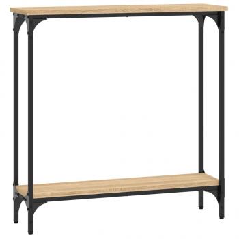 Konsolentisch Sonoma-Eiche 75x22,5x75 cm Holzwerkstoff