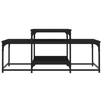 Couchtisch Schwarz 102x60x45 cm Holzwerkstoff