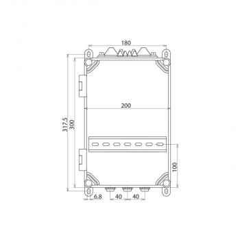 Dehn Isolierstoffgehäuse IGA 10 V2 IP54 (902315)