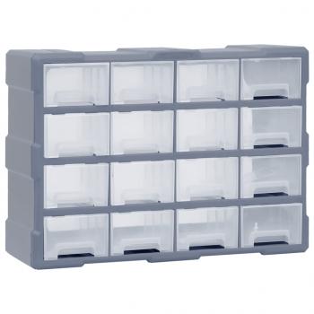 ARDEBO.de - Multi-Schubladen-Organizer 16 Schubladen 52x16x37 cm