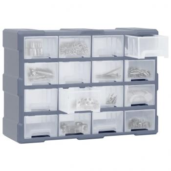 Multi-Schubladen-Organizer 16 Schubladen 52x16x37 cm