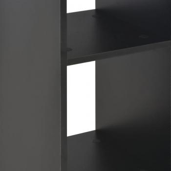 Bartisch Schwarz 60x60x110 cm