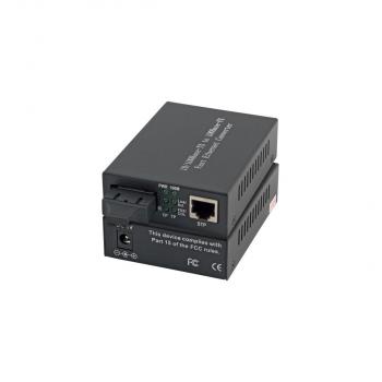 ARDEBO.de EFB-Elektronik Media Konverter Gigabit SM 10/100/1000T - 1000BaseLX-SC (EL028V2)