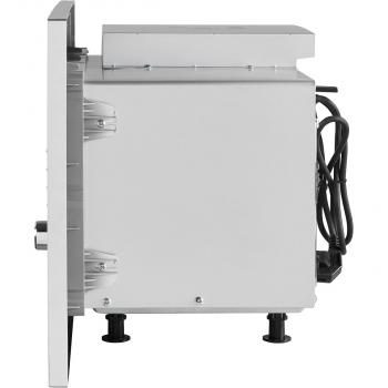 Exquisit EMW 19-7 G Einbau Mikrowelle, 59,5 cm breit, 700W, 20L, 5 Leistungsstufen, Grill, Beleuchtung, Edelstahl