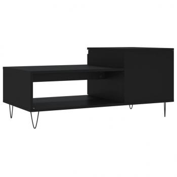 Couchtisch Schwarz 100x50x45 cm Holzwerkstoff