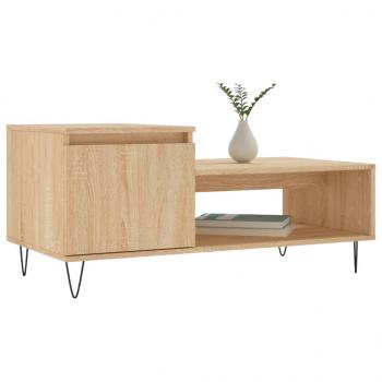 Couchtisch Sonoma-Eiche 100x50x45 cm Holzwerkstoff