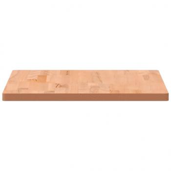 Werkbankplatte 80x55x2,5 cm Massivholz Buche