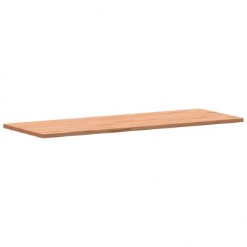 Schreibtischplatte 150x55x2,5 cm Massivholz Buche