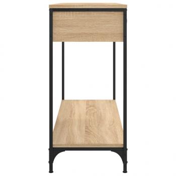 Konsolentisch Sonoma-Eiche 100x34,5x75 cm Holzwerkstoff