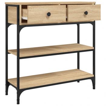 Konsolentisch Sonoma-Eiche 72,5x25x75 cm Holzwerkstoff