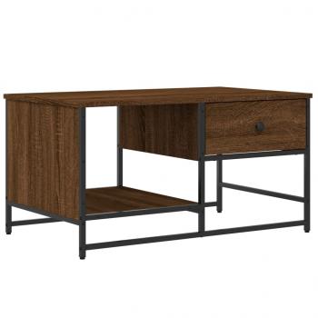 Couchtisch Braun Eichen-Optik 85,5x51x45 cm Holzwerkstoff