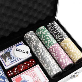 Pokerchips-Set 300 Stk. 11,5 g