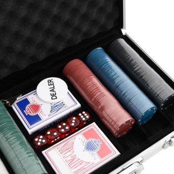 Pokerchips-Set 300 Stk. 4 g