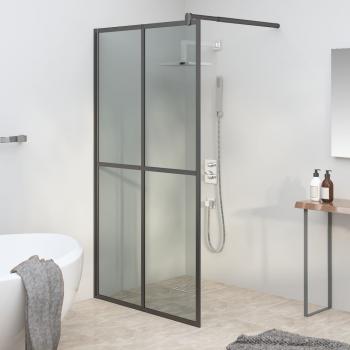 ARDEBO.de - Duschwand für Walk-in Dusche 100x195cm Dunkles Sicherheitsglas