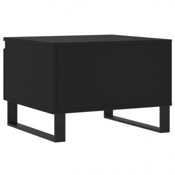 Couchtische 2 Stk. Schwarz 50x46x35 cm Holzwerkstoff