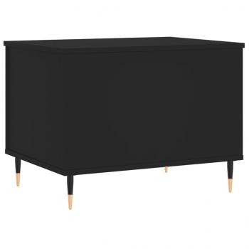 Couchtisch Schwarz 60x44,5x45 cm Holzwerkstoff