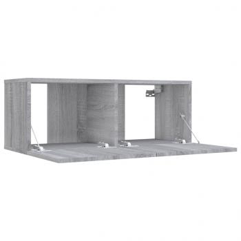 TV-Schrank Grau Sonoma 80x30x30 cm Holzwerkstoff