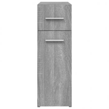 Apothekerschrank Grau Sonoma 20x45,5x60 cm Holzwerkstoff